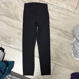 Lululemon Athletica Black High-Waisted Capris